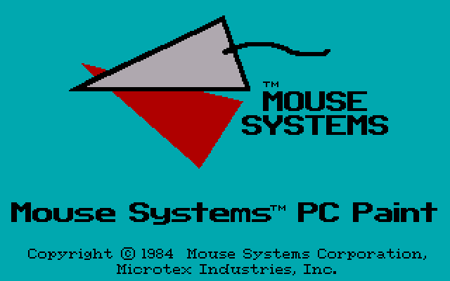 PC Paint 1.00A - Splash